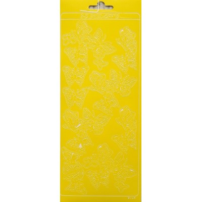 Peel Off Papillon Jaune