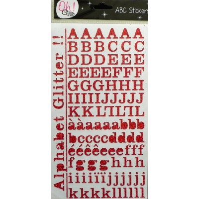 Alphabet Stickers Rouge Toga