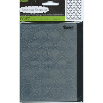 Embossing Template Pli croisé double