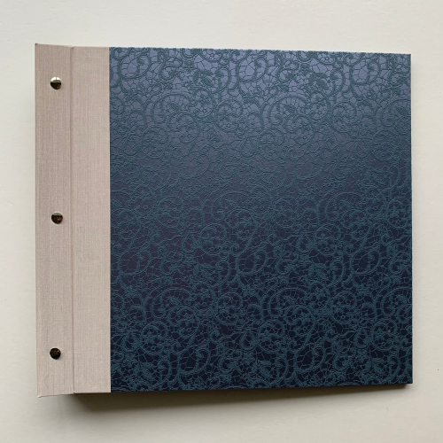 Album 3 Vis Dentelle Bleu Marine