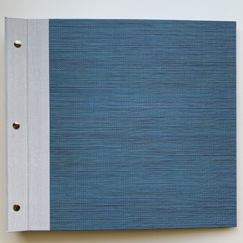Album 3 Vis Toile Bleu