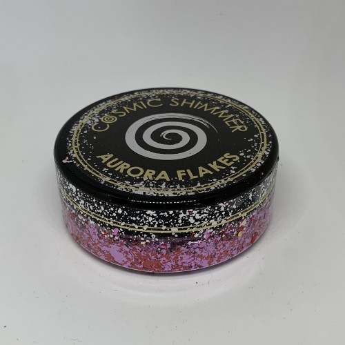 Cosmic Shimmer Aurora Flakes Blissful Berry