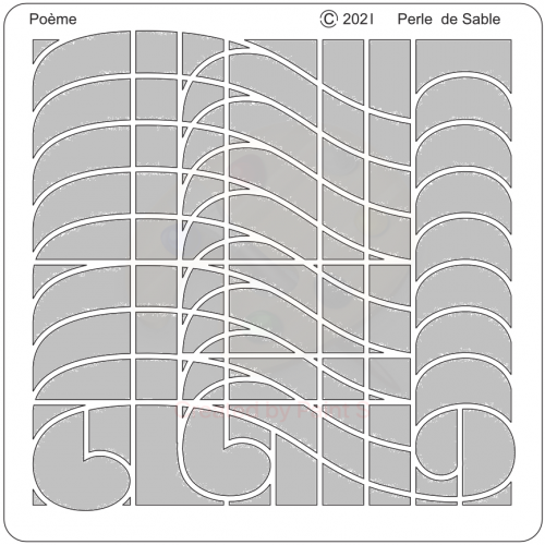 Gabarit Poème Perle de Sable