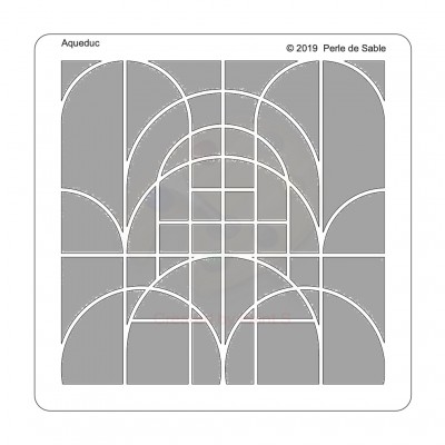 Gabarit Aqueduc Perle de Sable