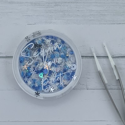 Sequin Mix Picket Fence Icicles