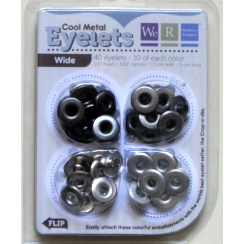 Wide Eyelets Copper Col Metal