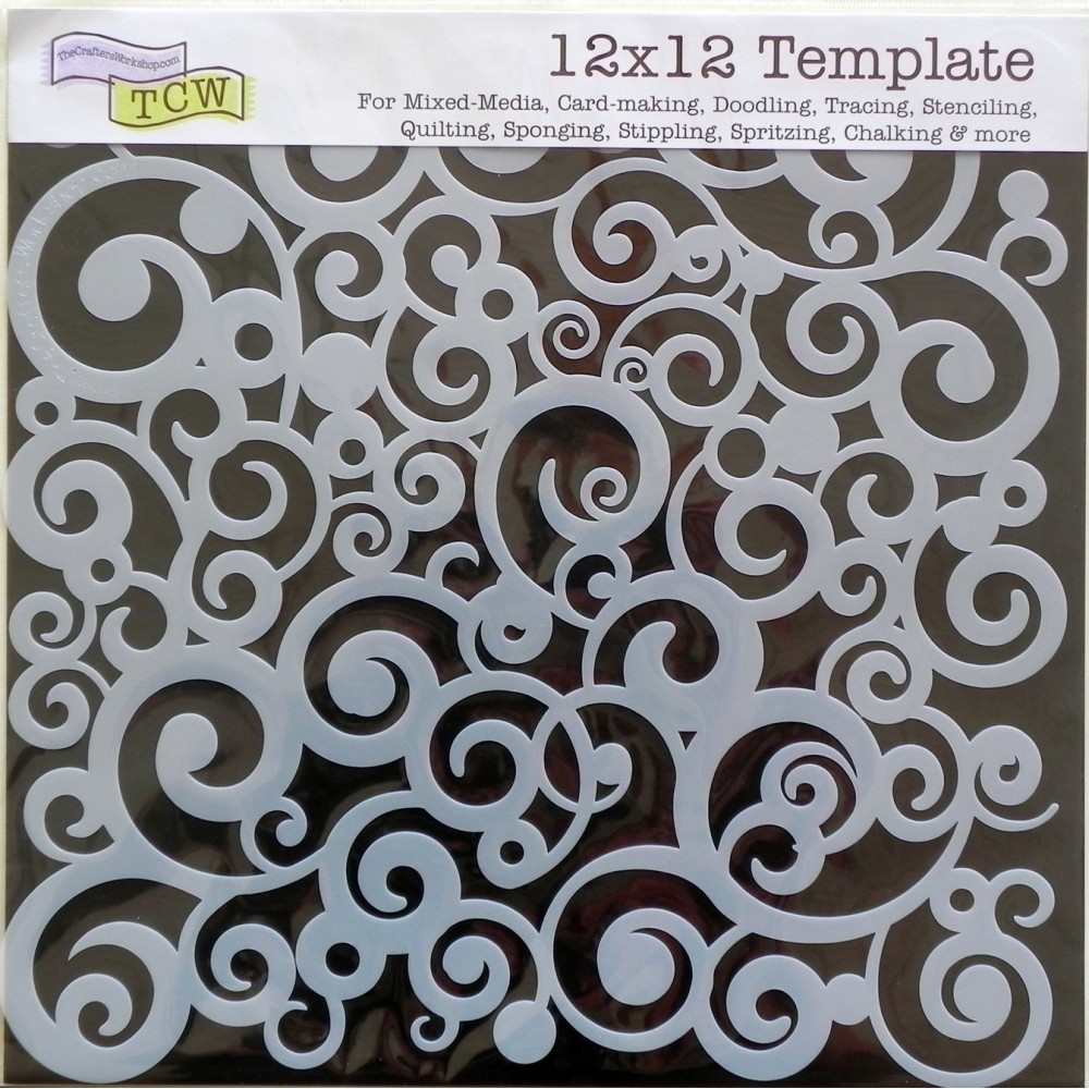 Template 30x30 Cosmic Swirl