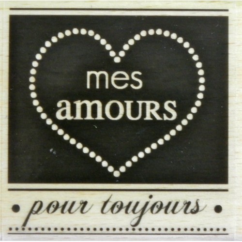 Tampon Mes amours Florilèges DesIgn