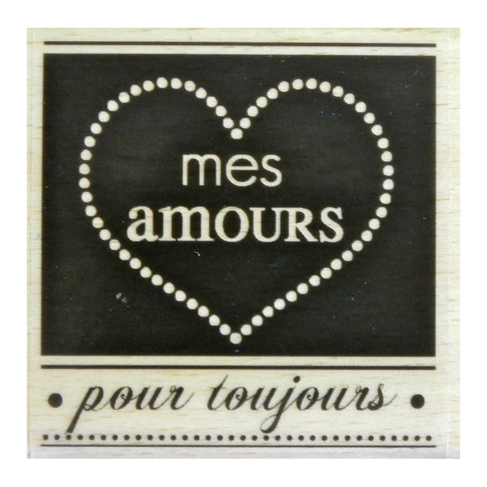 Tampon Mes amours Florilèges DesIgn